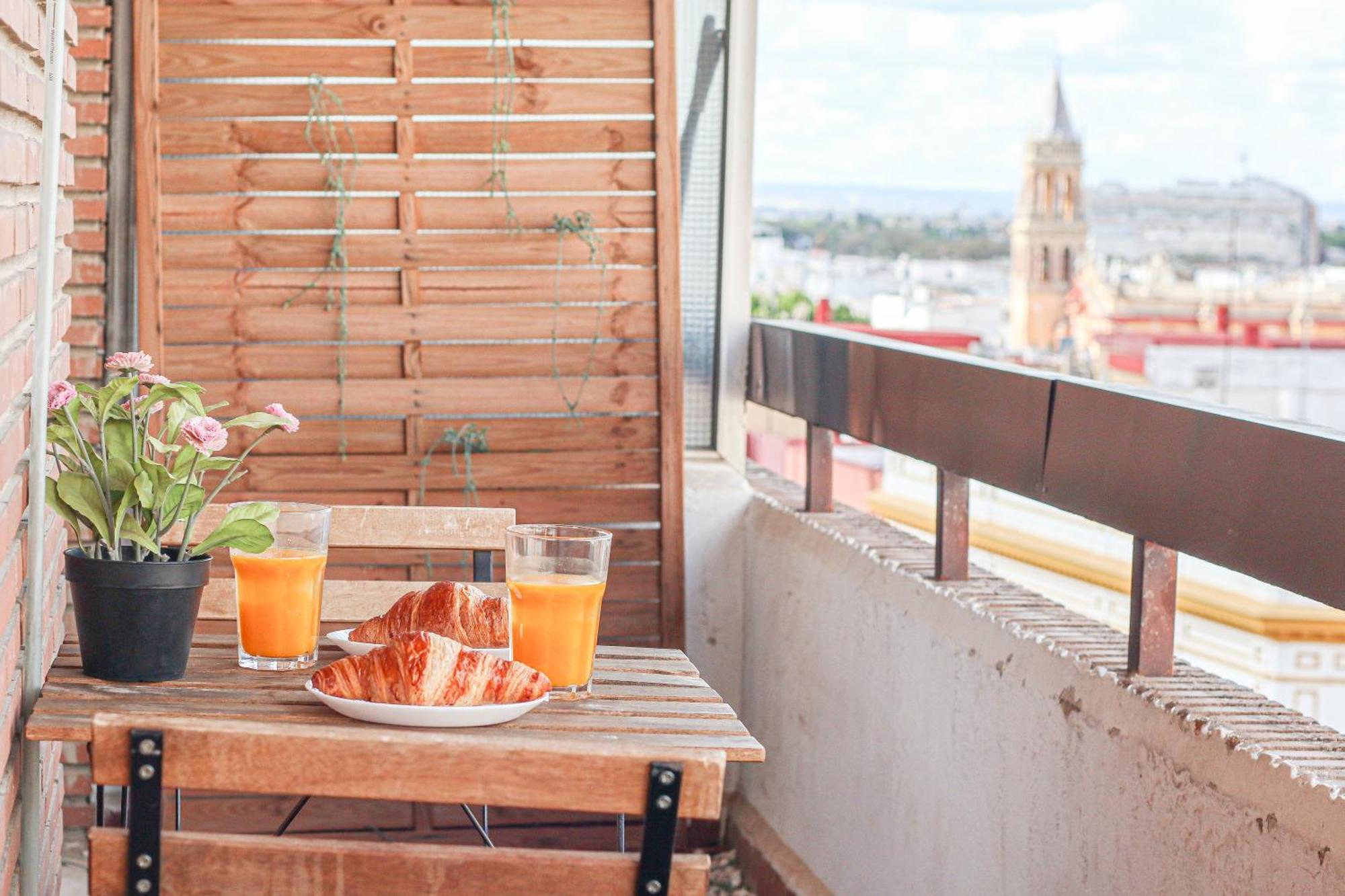 Stunning Apt W Views To Giralda - 15 Minutes Walk Séville Extérieur photo